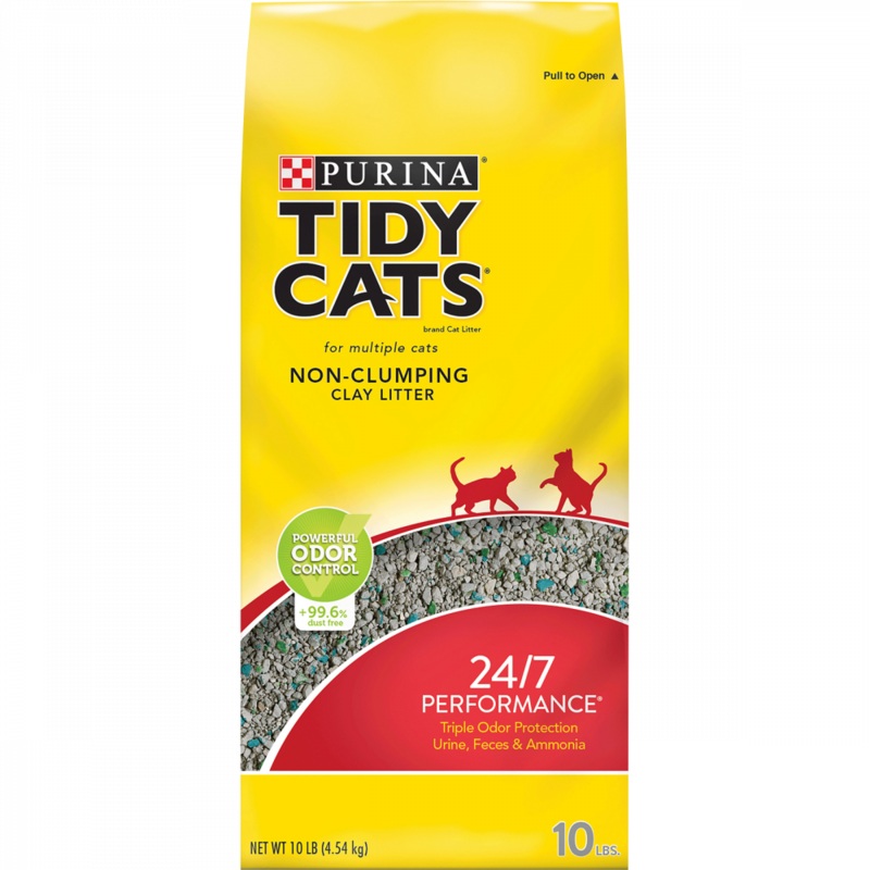 Tidy Cats Non Clumping 24/7 Performance MultiCat Long Lasting Odor Control Cat Litter