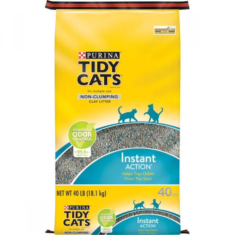 Tidy Cats Non Clumping Instant Action Immediate Odor Control Cat Litter