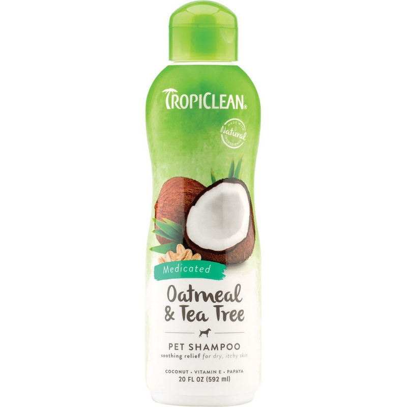 Tropiclean Oatmeal & Tea Tree Pet Shampoo