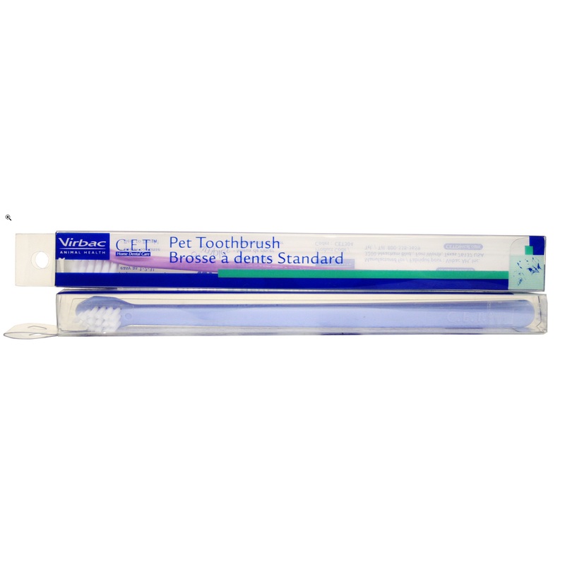 Virbac C.E.T. Pet Toothbrush for Cats and Dogs
