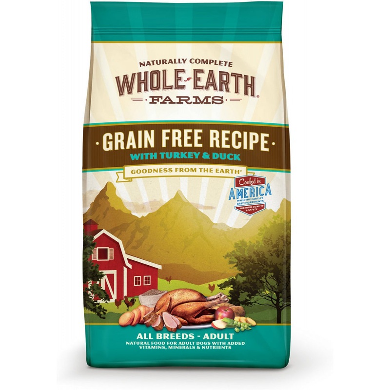Whole Earth Farms Grain Free Recipe with Turkey and Duck Dry Dog Food