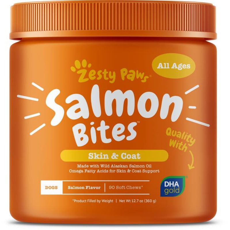 Zesty Paws Salmon Bites