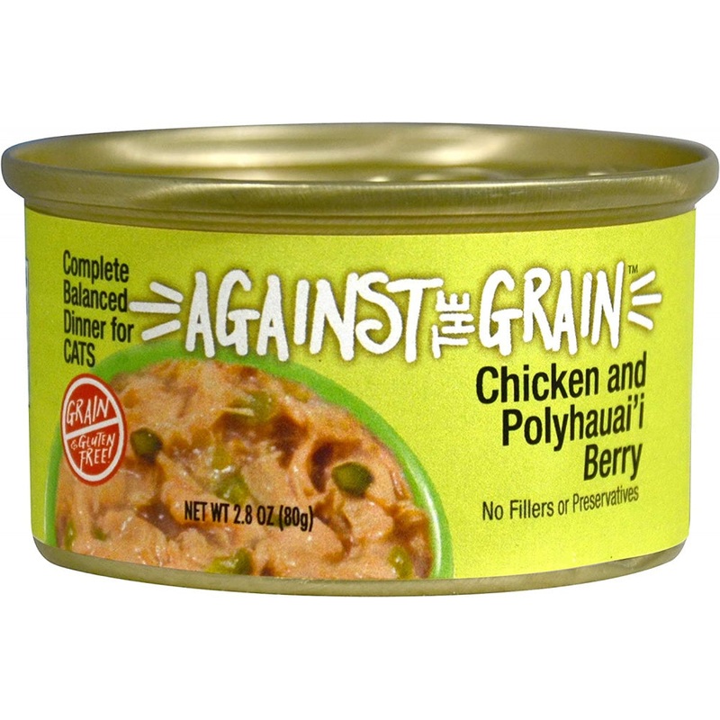 Against the Grain Farmers Market Grain Free Chicken & Polyhauaii Berry Canned Cat Food