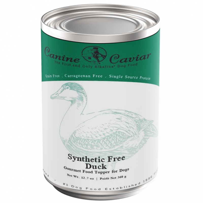 Canine Caviar Grain Free Synthetic Free Duck Recipe Canned Dog Food