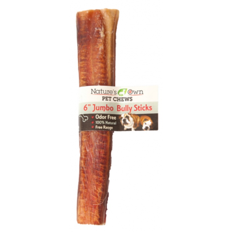 Nature’s Own USA Odor-Free Jumbo Bully Sticks