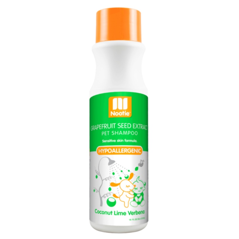 Nootie Grapefruit Seed Extract Coconut Lime Verbena Hypoallergenic Shampoo for Dogs