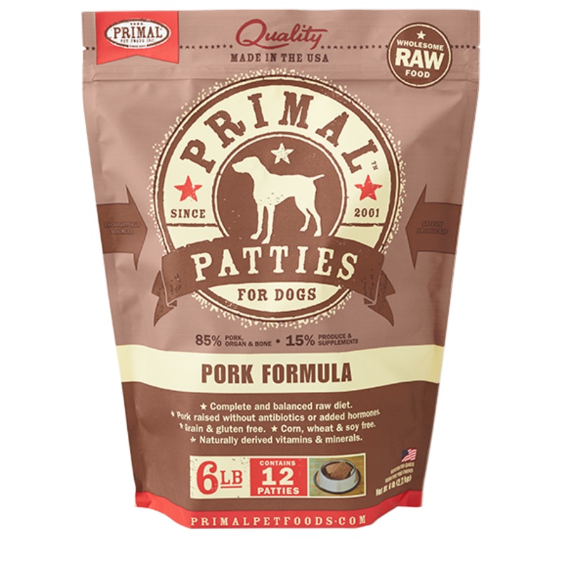 DOG FROZEN PORK|6 lb|6 lb