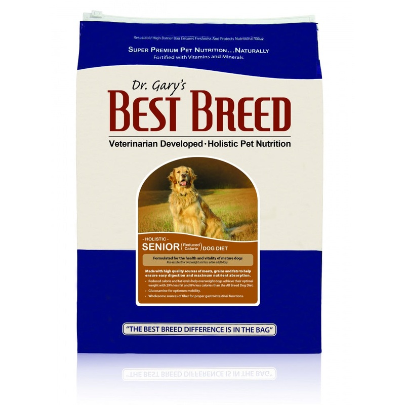 Dr. Gary’s Best Breed Holistic Senior Reduced Calorie Dry Dog Food