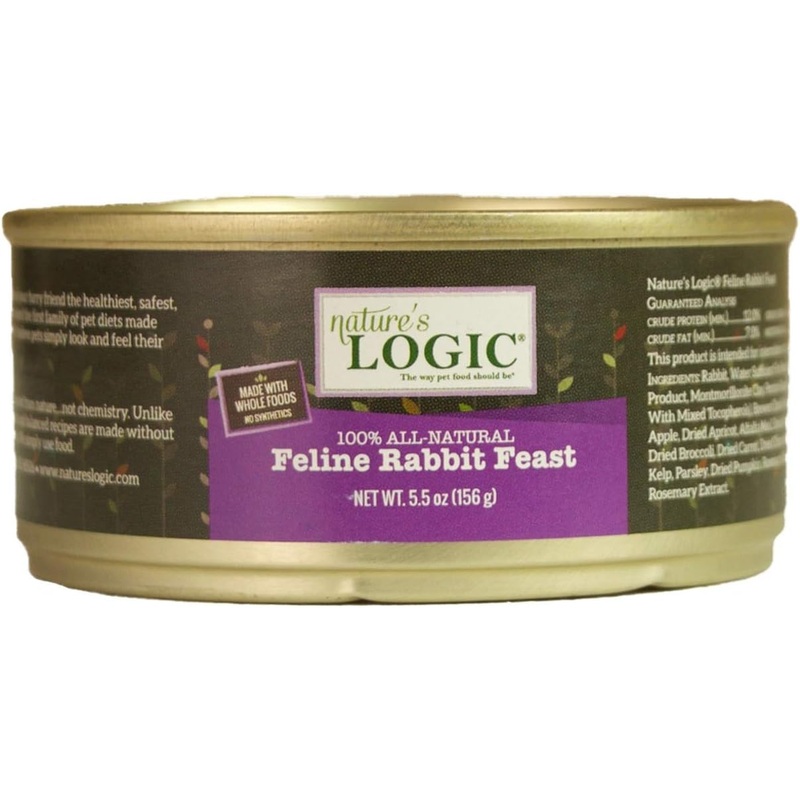 Nature’s Logic Feline Rabbit Dinner Feast Canned Cat Food
