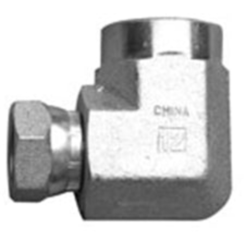 Female NPTF to Female NPSM Swivel  90 Elbow