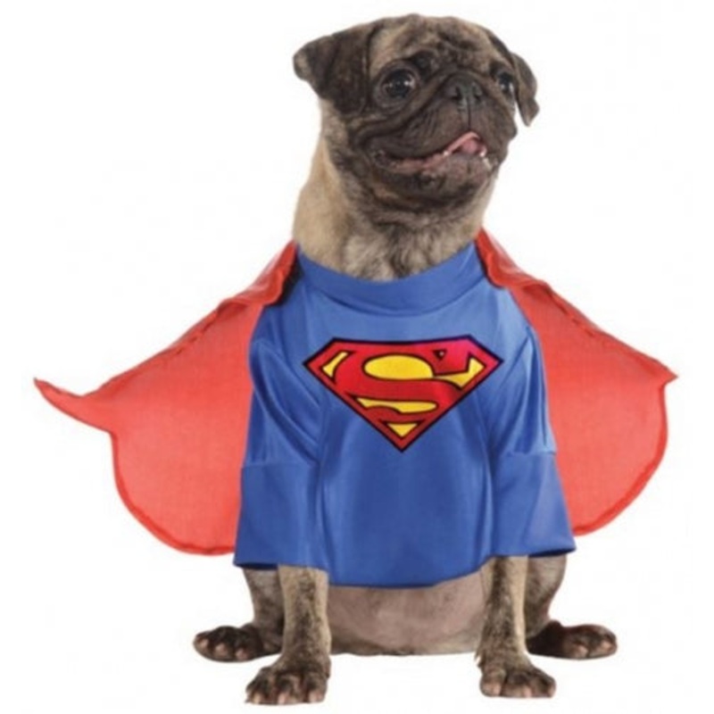Rubies Pet Shop Superman Jumpsuit Dog Costume