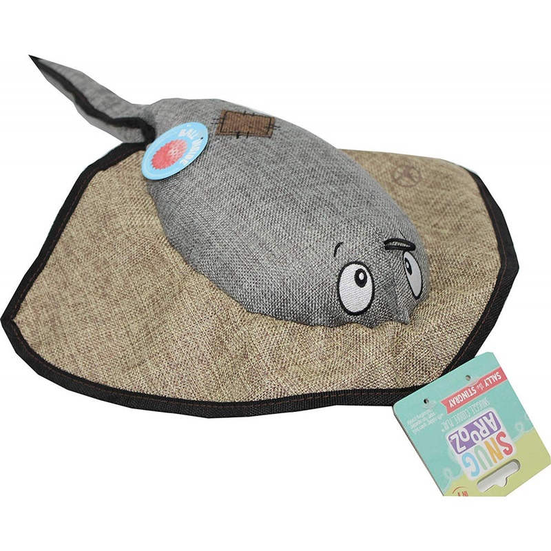 Snugarooz Sally the Stingray Plush Dog Toy