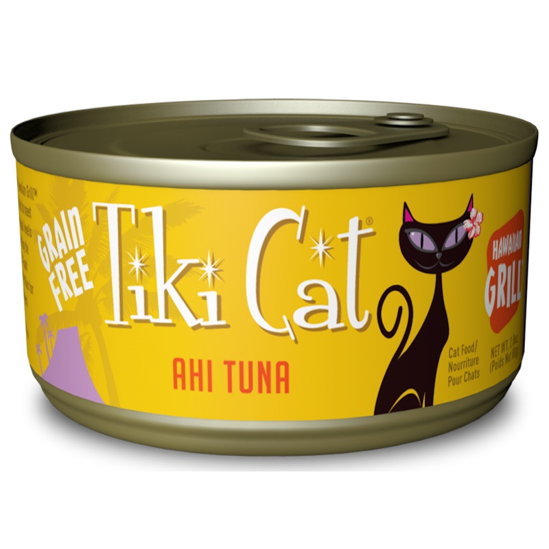 Tiki Cat Hawaiian Grill Grain Free Ahi Tuna Canned Cat Food
