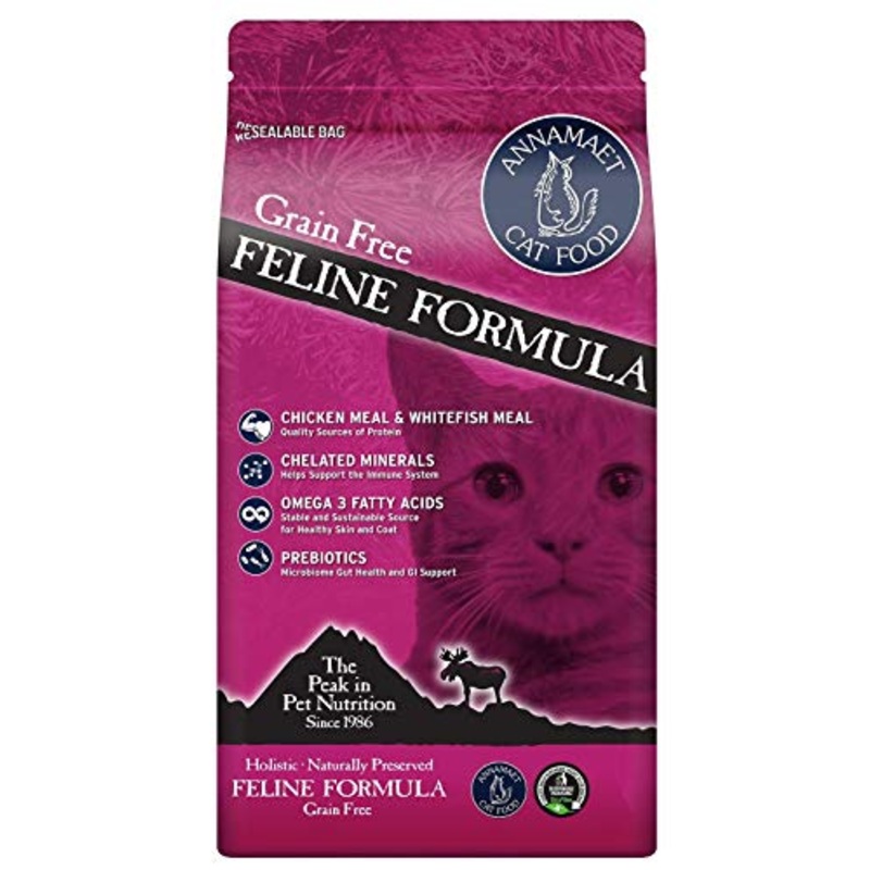 Annamaet Grain Free Chicken & Fish Cat Food – 12 lb