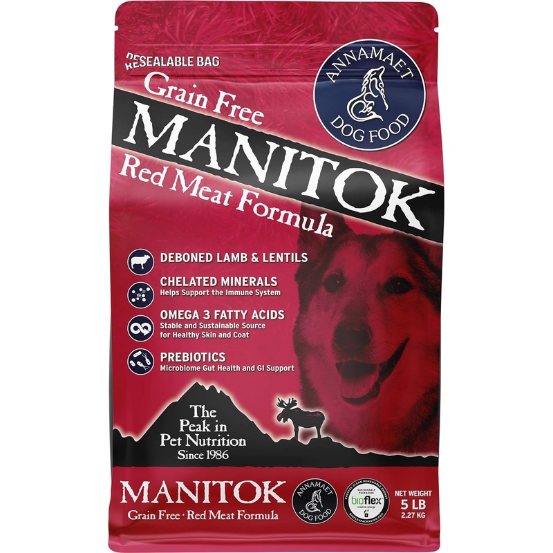 Annamaet Grain-Free Manitok Red Meat Formula Dry Dog Food