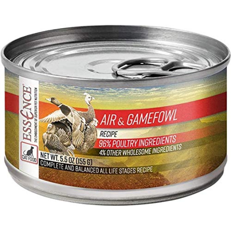 Essence Air & Gamefowl Grain-Free Canned Cat Food 5.5 oz (Case of 24)