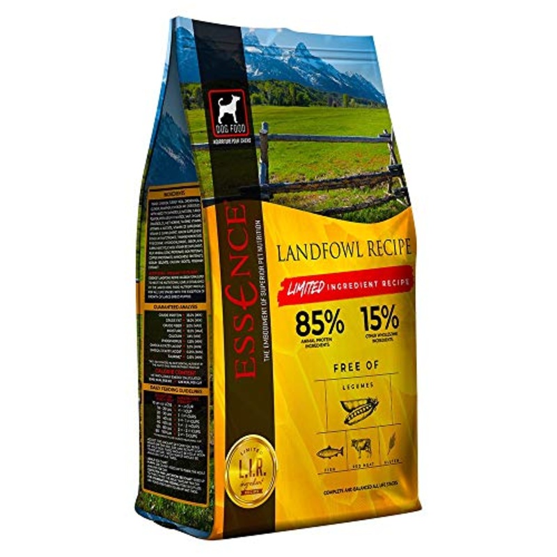 Essence Pet Foods Limited Ingredient Recipe Landfowl Dry Dog Food (4 lb)