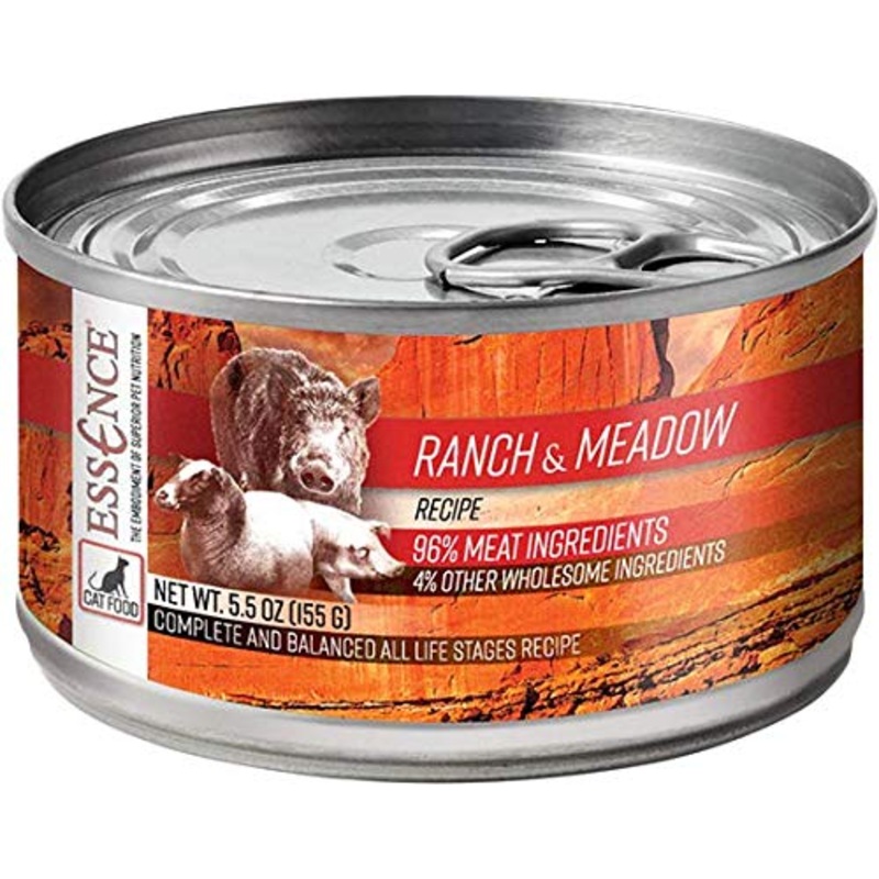 Essence Ranch & Meadow Grain-Free Canned Cat Food 5.5 oz (Case of 24)