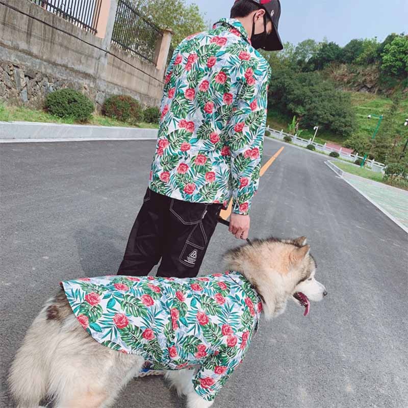 Printed pet shirt|Rainforest|5XL|XXL|L|People L|6XL|4XL|M|XL|3XL|People M