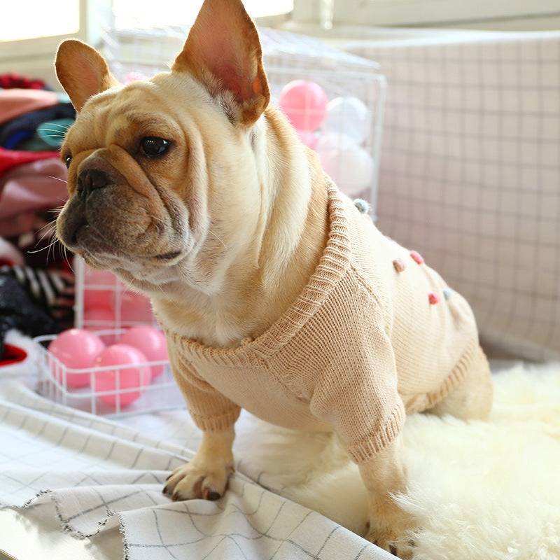 Christmas pet dog clothes|White|Red|S|XL|M|L