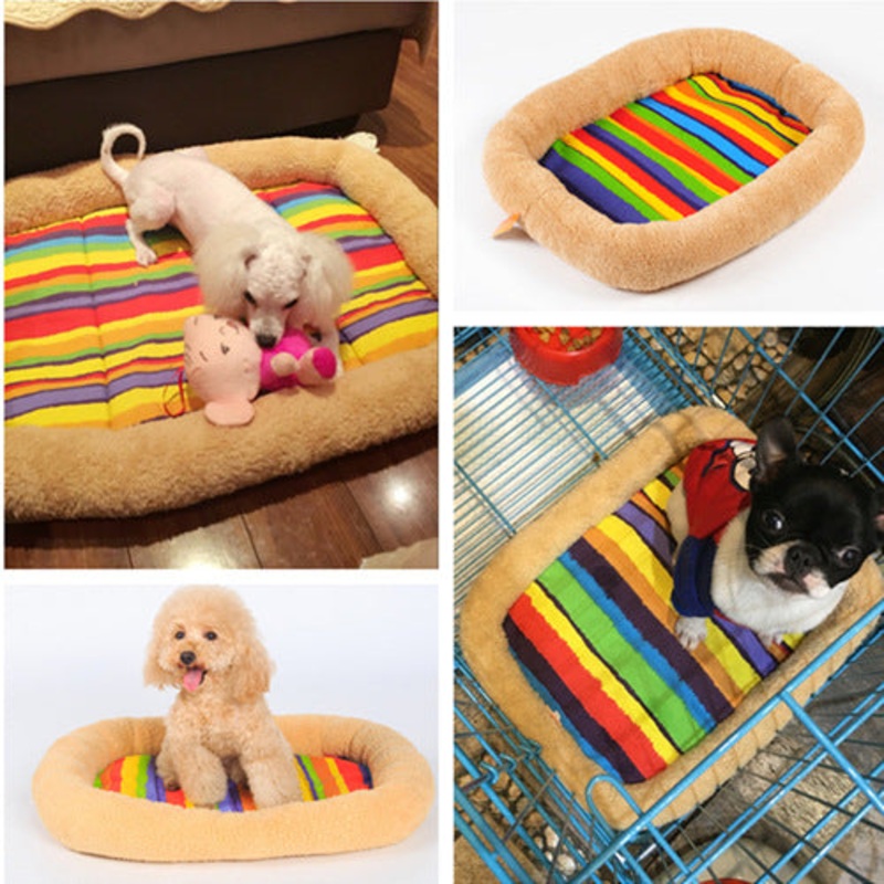 Colorful striped pet mat|Pet mat|M|XS|S