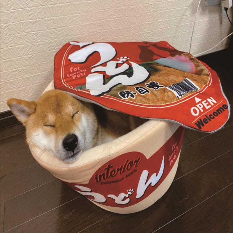 Japanese instant noodles dog”s nest