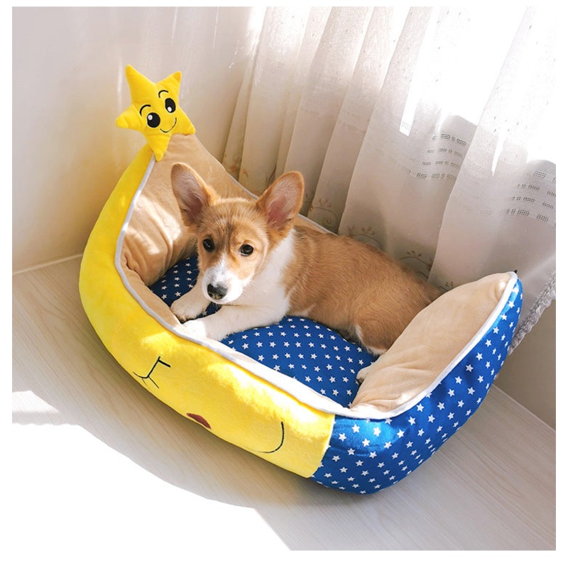 Teddy Corgi Dog Mat|Moon ship|Moon ship