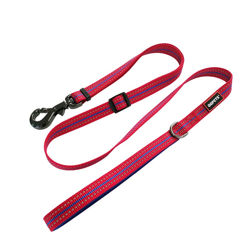 Pet LED luminous collar leash|Red Leash|Blue Collar|Black Collar|Blue Leash|Black Leash|Red Collar|S|M|L