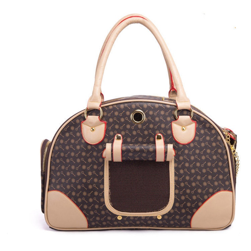 Pet out bag dog cat bag|Coffee color|Brown|Grey|White|S|L