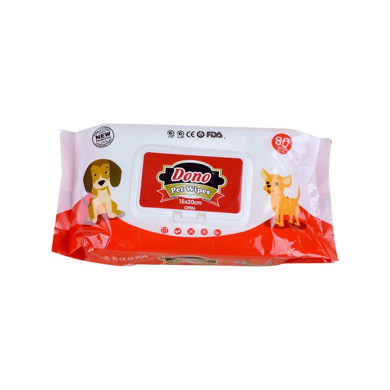 Pet wipes 80 pieces|80pcs|80pcs