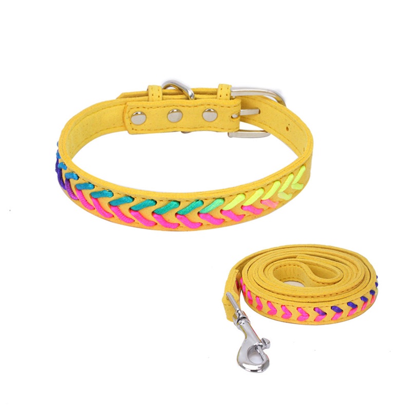 Soft suede microfiber dog and cat collar