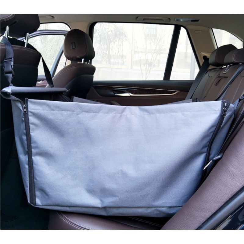 Travel Portable Foldable Car Hammock. Wateproof and Safe Car Seat For Your Dog