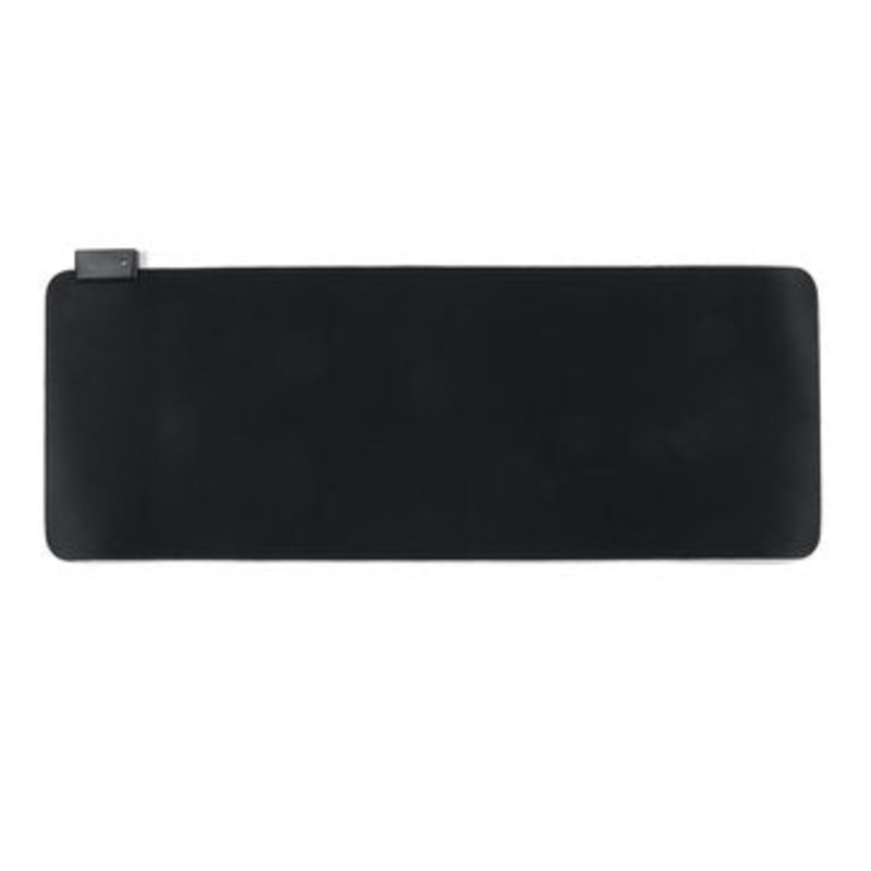 RGB LED Colorful Backlit Non-slip Soft Rubber E-sport Mouse Pad
