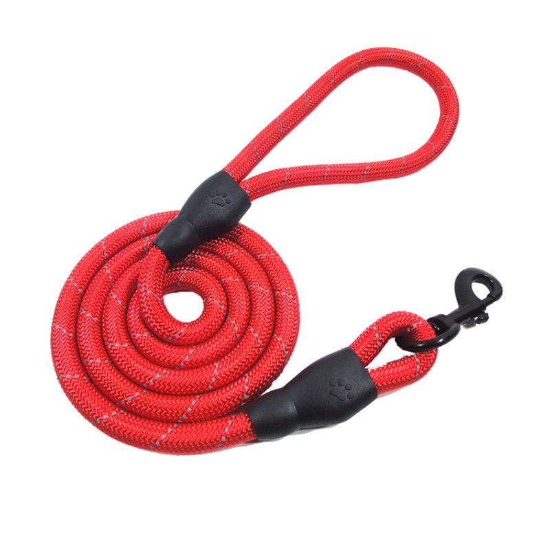 Training-Rope-Belt Leashes|Red|Purple|Coffee|Blue|Rose Red|Black|1.5m|1.8m|1.2m|5m|3m