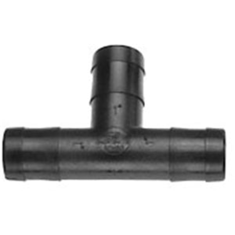 1 INCH HOSE BARB X HOSE BARB X HOSE BARB  POLY TEE
