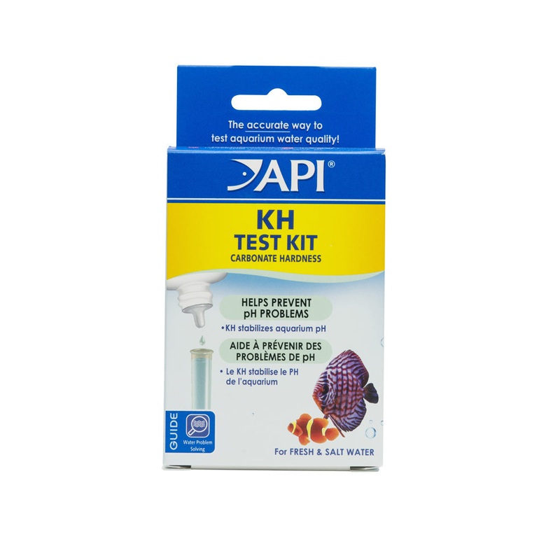 API KH Carbonate Hardness Fresh & Salt Water Aquarium Test Kit