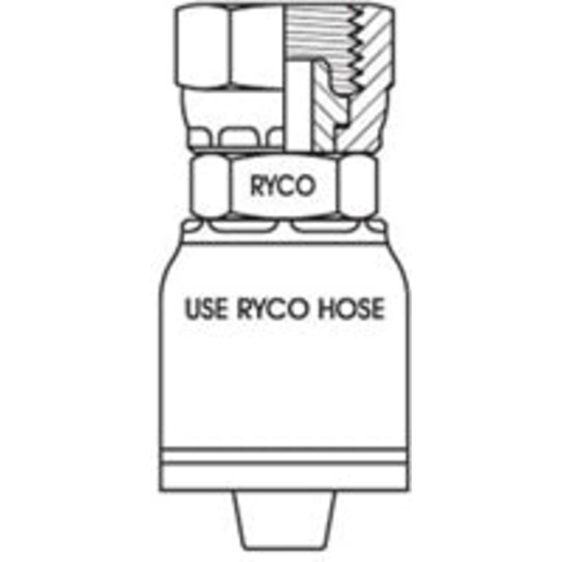 DKL 24/60 CONE FEMALE SWIVEL
