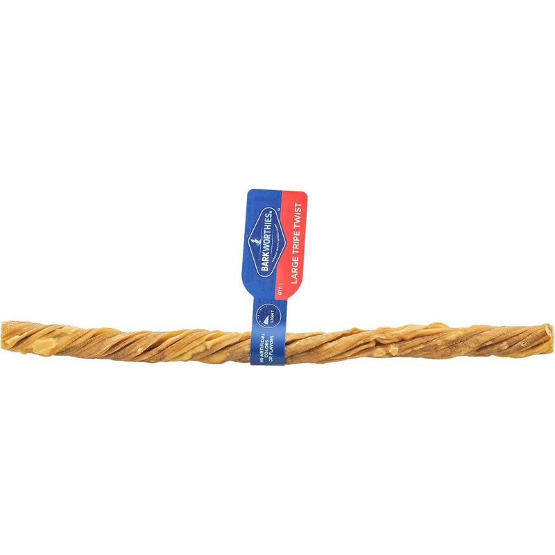 Barkworthies Dog Tripe Twist Dog Chew