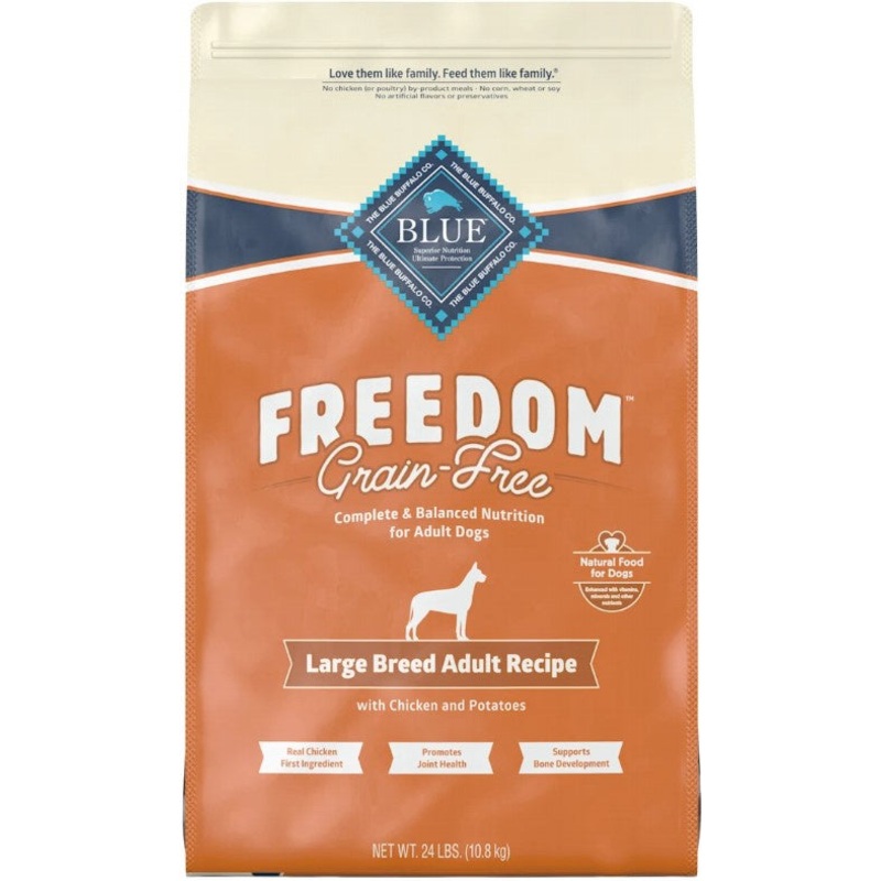 Blue Buffalo Freedom Grain-Free Large Breed Adult Chicken Recipe Dry Dog Food