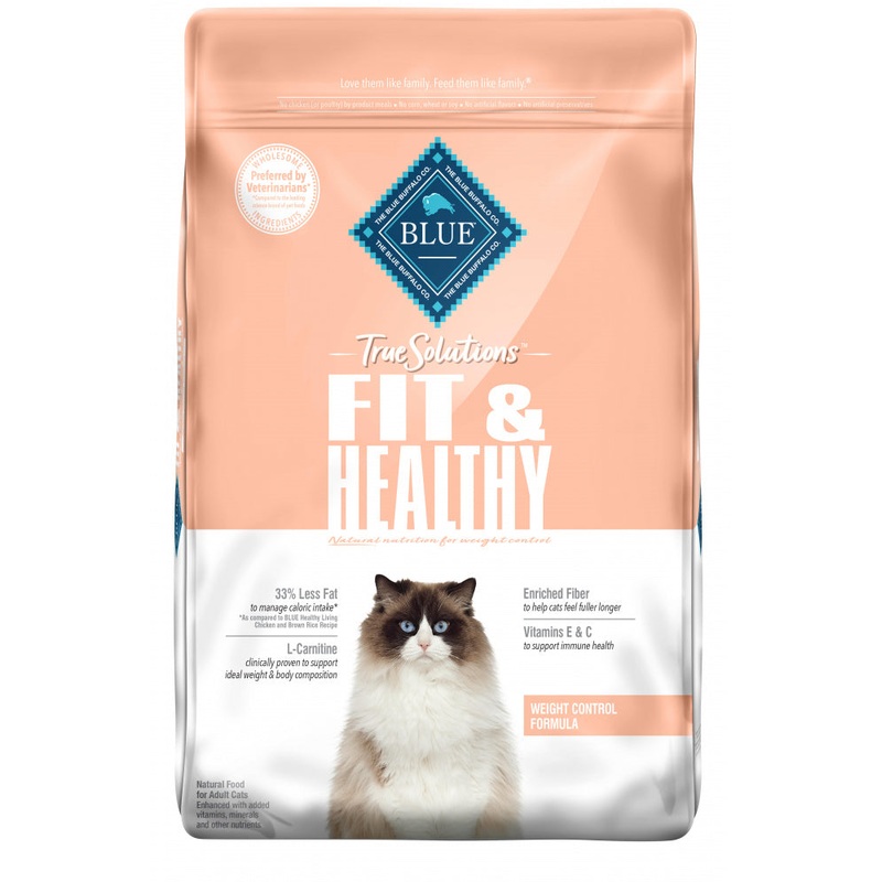 Blue Buffalo True Solutions Fit & Healthy Weight Control Formula Adult Dry Cat Food