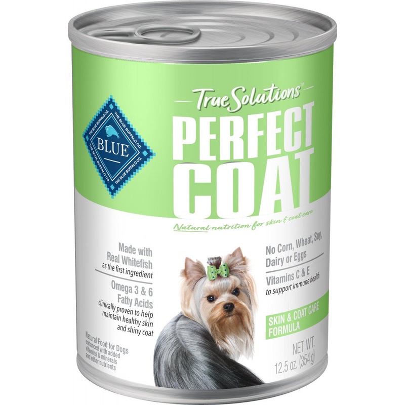 Blue Buffalo True Solutions Perfect Coat Skin & Coat Care Formula Adult Canned Dog Food