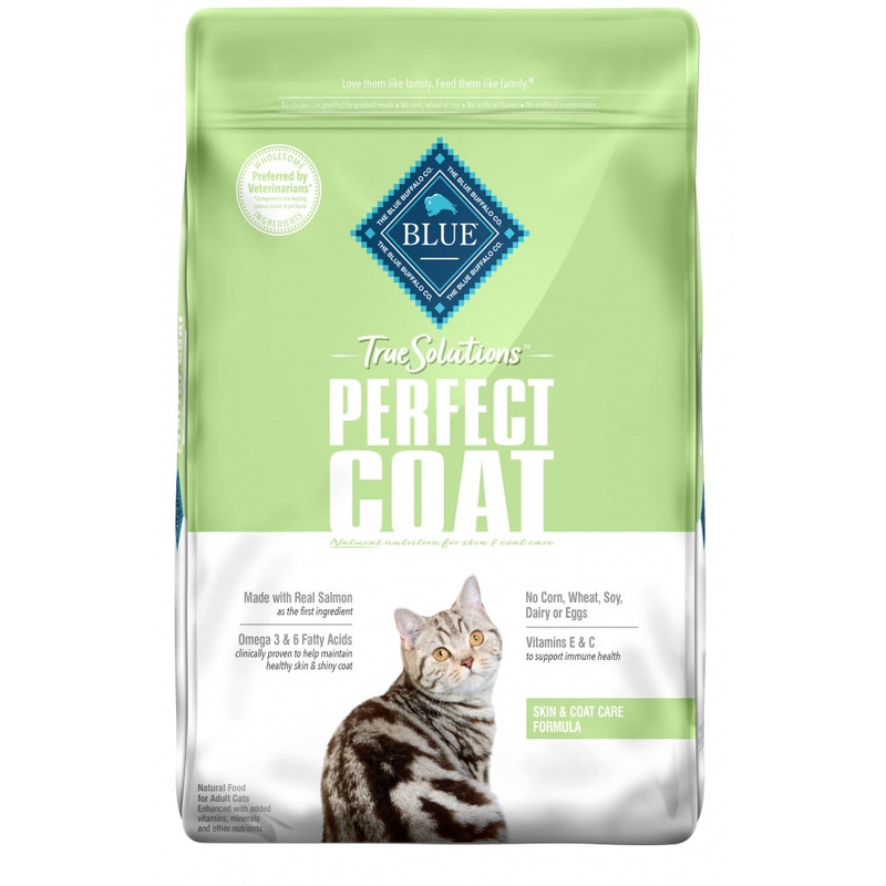 Blue Buffalo True Solutions Perfect Coat Skin & Coat Formula Adult Dry Cat Food