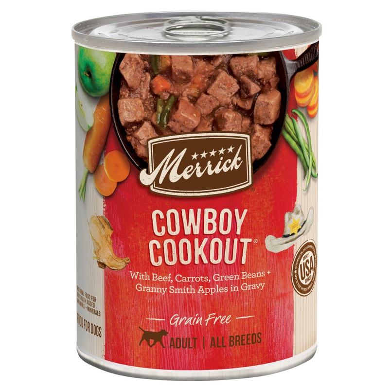 Merrick Grain-Free Wet Dog Food Cowboy Cookout