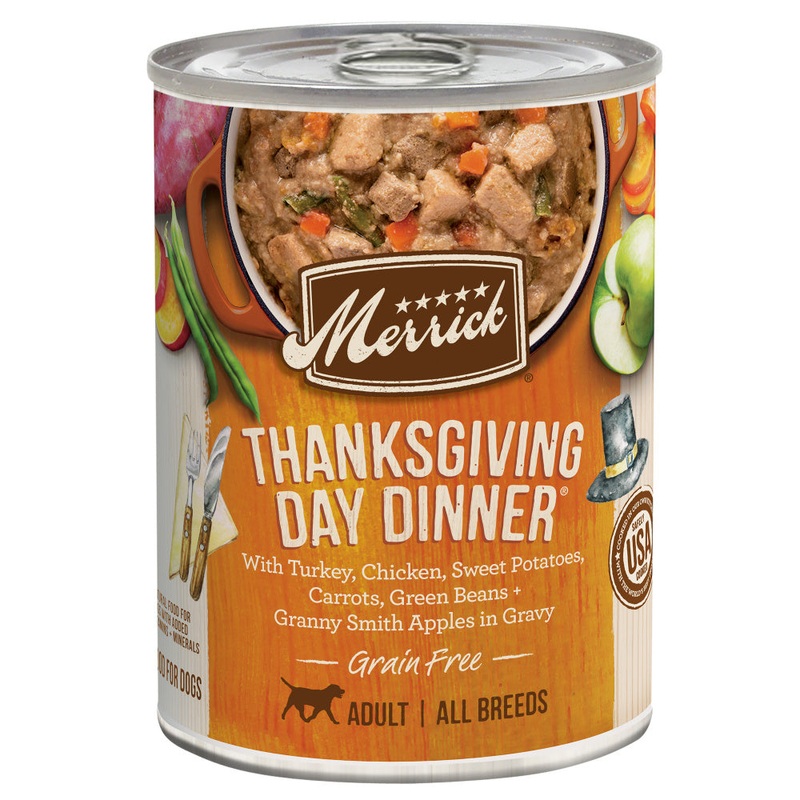 Merrick Grain-Free Wet Dog Food Thanksgiving Day Dinner