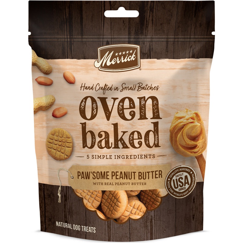 Merrick Oven Baked Paw’some Peanut Butter Dog Treats
