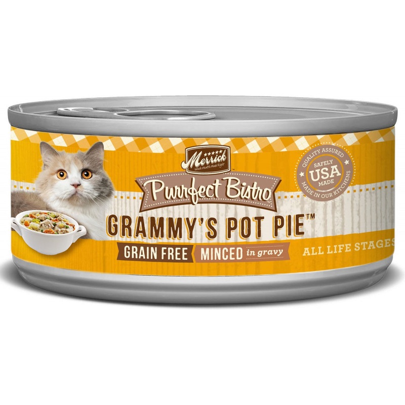 Merrick Purrfect Bistro Grammy’s Pot Pie Grain Free Canned Cat Food