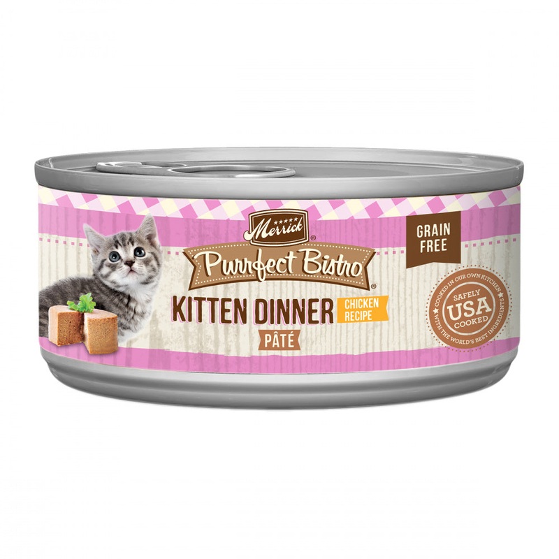 Merrick Purrfect Bistro Kitten Dinner Grain-Free Canned Cat Food