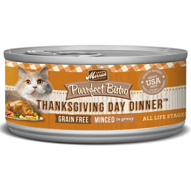 Merrick Purrfect Bistro Thanksgiving Day Dinner Grain Free Canned Cat Food