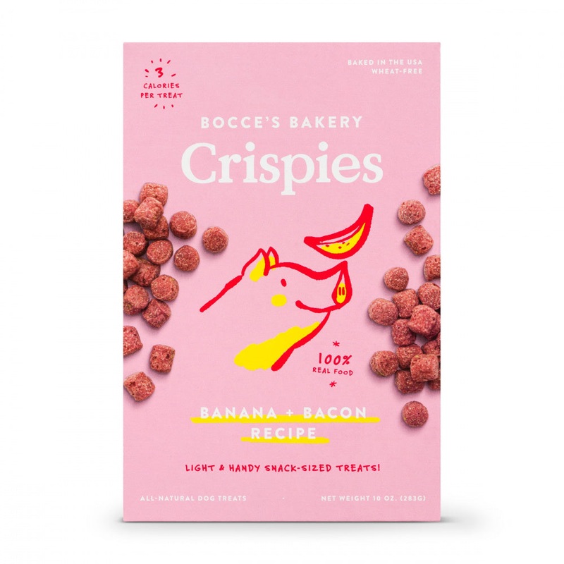Bocce’s Bakery Banana & Bacon Crispies Dog Treats