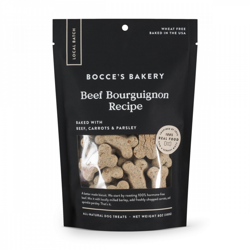 Bocce’s Bakery Beef Bourguignon All Natural Dog Biscuits